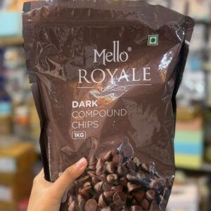 MELLO ROYALE DARK COMPOUND CHIPS -1KG
