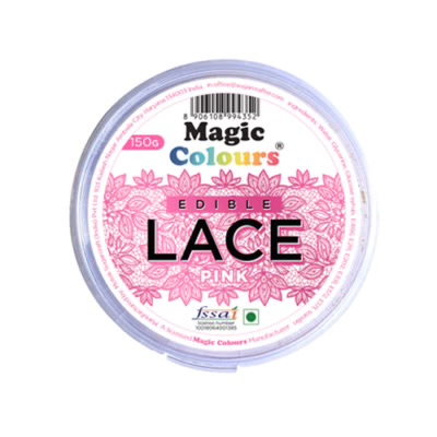 EDIBLE LACE PINK -150G