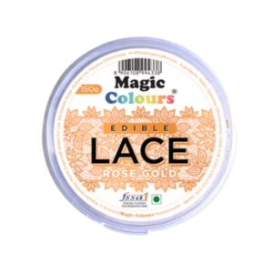 EDIBLE LACE ROSE GOLD -150G