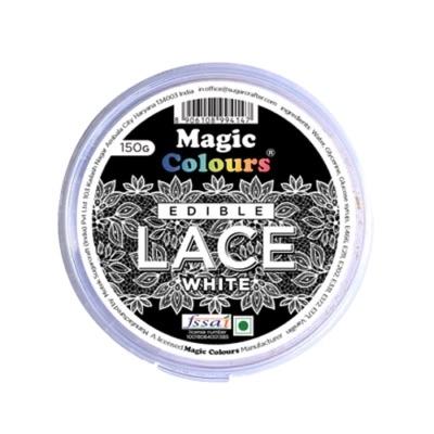 EDIBLE LACE WHITE - 150G