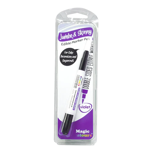 JUMBO & SKINNY EDIBLE MARKER VIOLET