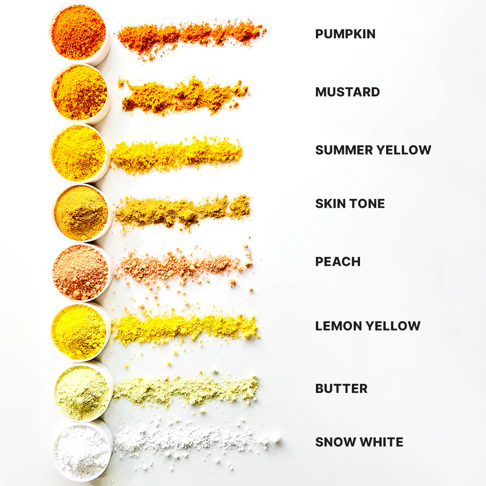 MAGIC COLOURS PETAL DUST LEMON YELLOW -10ml
