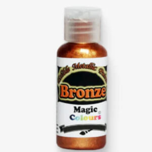MAGIC COLOURS EDIBLE METALLIC PAINT BRONZE -32G