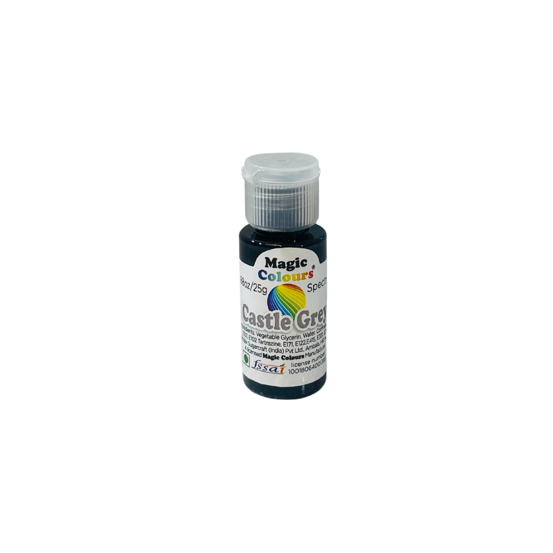 MAGIC COLOURS CASTLE GREY GEL COLOUR -25G