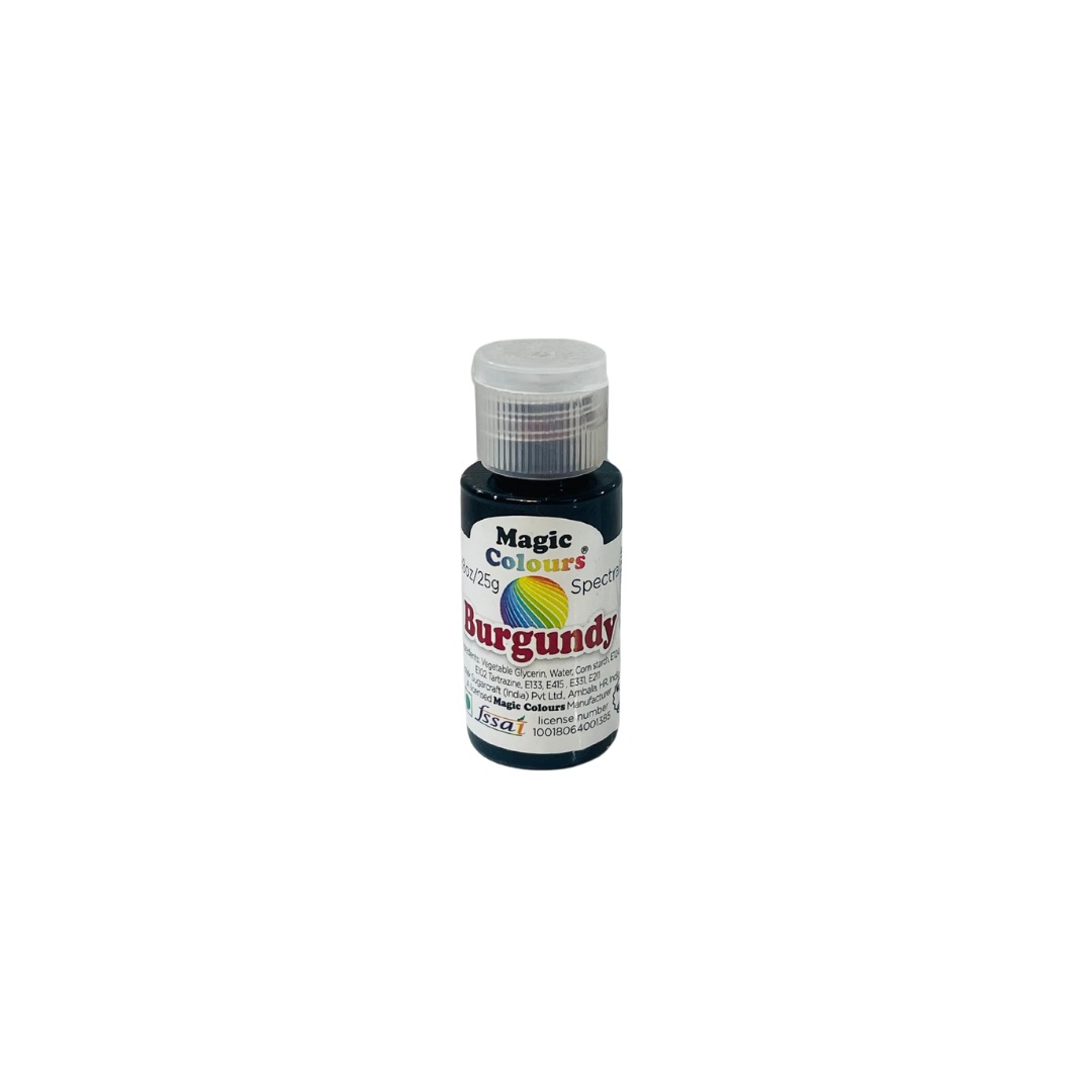 MAGIC COLOURS BURGUNDY GEL COLOUR -25G