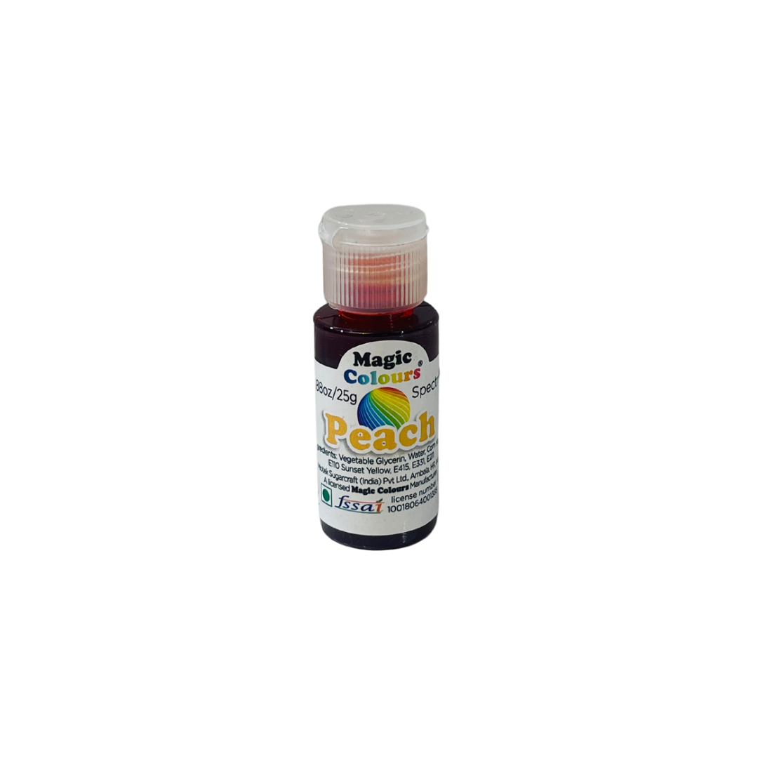 MAGIC COLOURS PEACH GEL COLOUR -25G