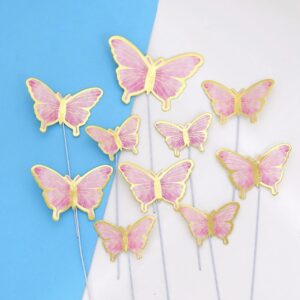 PASTEL BUTTERFLY- DARK PINK
