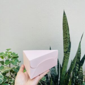 SINGLE PASTRY BOX - PINK