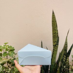SINGLE PASTRY BOX- BLUE