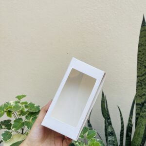 TWO BROWNIE BOX - WHITE (SIZE-6*3*1.5 INCHES)