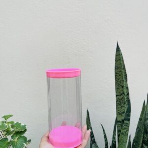 PINK COOKIE BOX - SIZE 2.5*6 INCHES