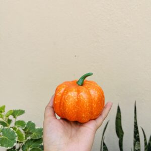 ARTIFICIAL PUMPKIN - HAMPER/ CAKE DECOR
