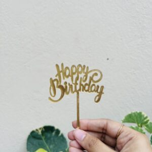 3” BIRTHDAY TOPPER PACK OF 10PCs- DESIGN GIVEN AS PER AVAILABILITY