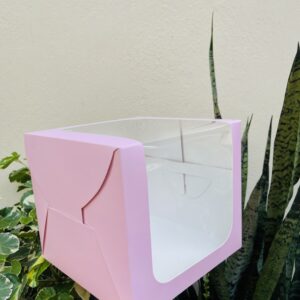 10/10/9 L WINDOW BOX PINK- Pack of 5pc