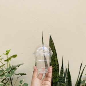 200ml mousse cup plastic- pack of 10pcs