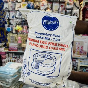 PILLSBURY PREMIUM EGG FREE VANILLA PREMIX-5KG + PACKAGING 100/-