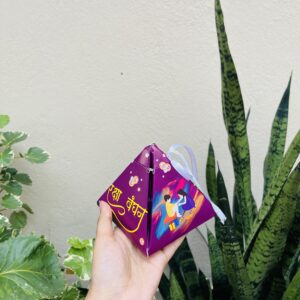 PYRAMID RAKHI BOX- pack of 10pcs