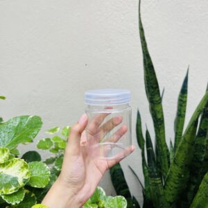 200ML PET JAR (2.5*3.5”) - pack of 10pcs