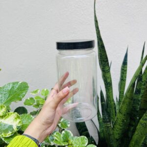 750ML PET JAR (7*3.5”) - pack of 10pcs
