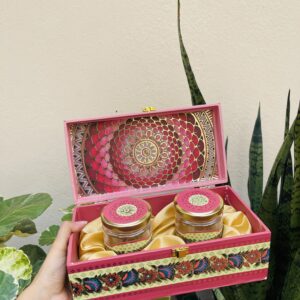 2 JAR PREMIUM BOTH ( SATIN AND JARS INCLUDED)-  Pack of 2pcs