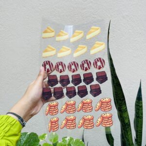 VINYL STICKER ( SCRATCHPROOF/ WATERPROOF) - A4 sheet