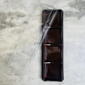 4 PC CHOCOLATE BOX/ BITE SIZE BROWNIE- pack of 10pcs