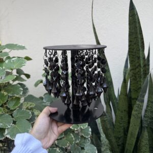 CRYSTAL SPACER BLACK- 6/6/6.5”