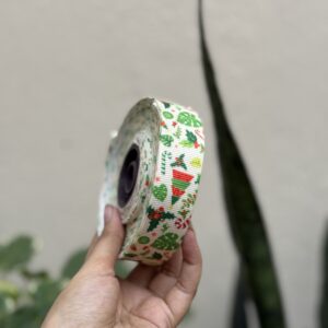 CHRISTMAS RIBBON -15 M