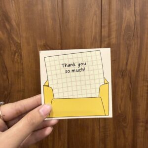 THANK YOU CARD (3/3”)- pack of 10pcs