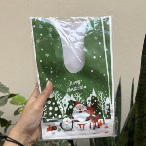 CHRISTMAS COOKIE POUCH- pack of 50pcs