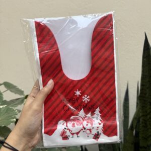 CHRISTMAS COOKIE POUCH- pack of 50pcs