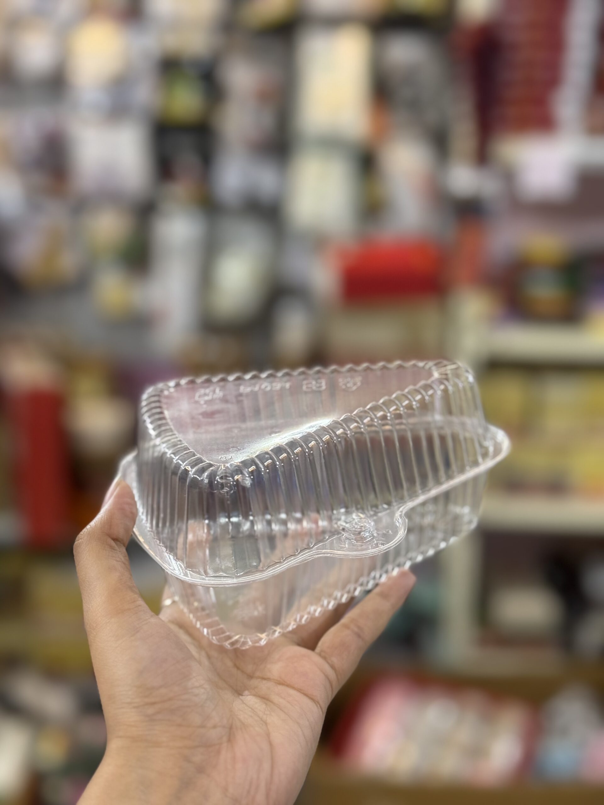 PVC PASTRY BOX- pack of 10pcs