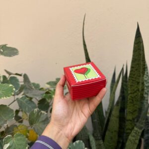 VALENTINES SINGLE BROWNIE BOX - PACK OF 10