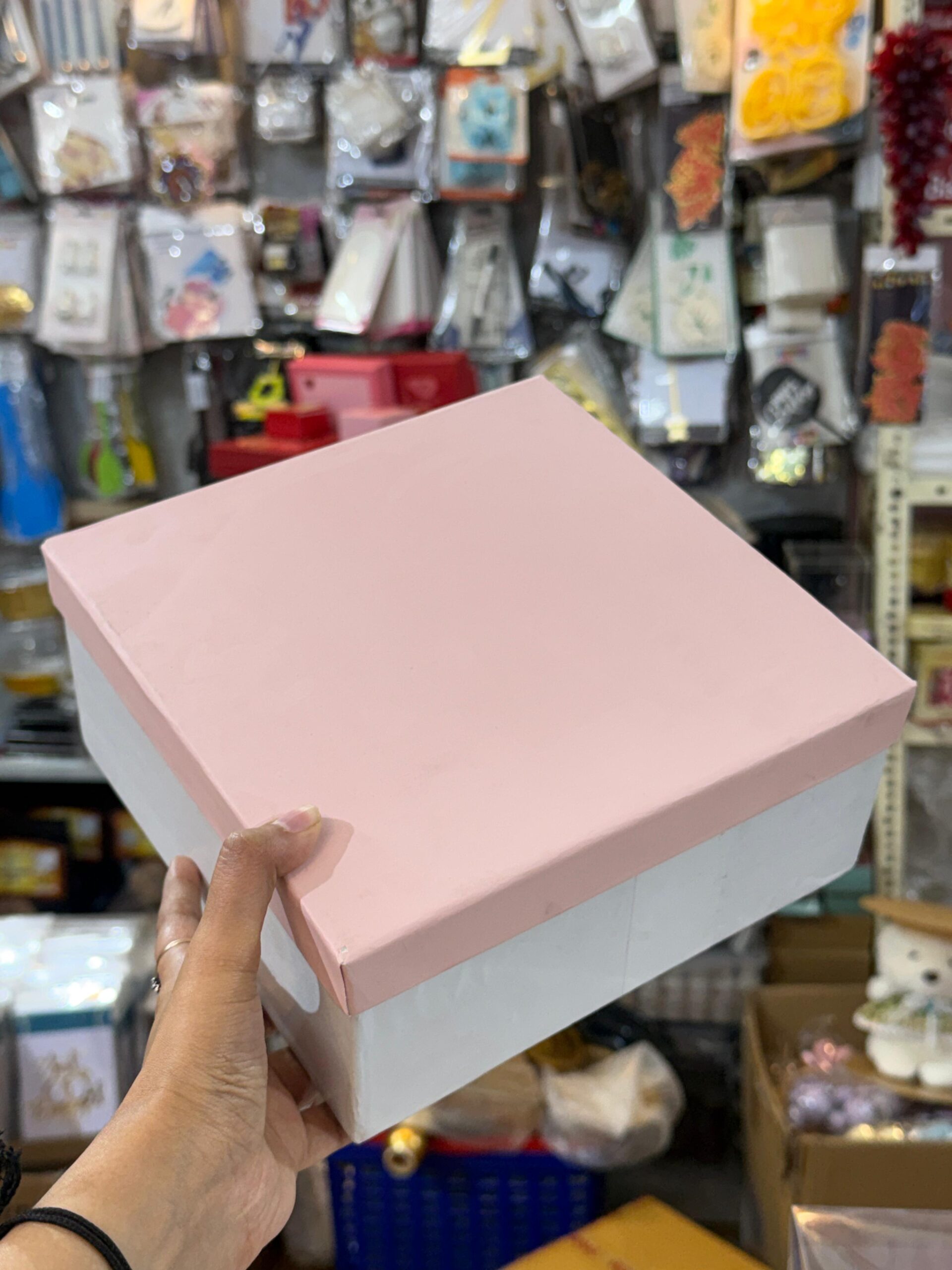 8/8/4″ HAMPER BOX PINK – PACK OF 2 PCS