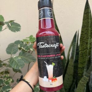 TASTECRAFT ROSE FLAVOURED LYCHEE FRUIT CRUSH - 1L PACK