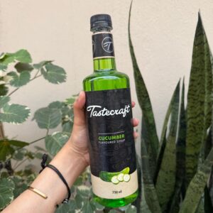 TASTECRAFT CUCUMBER FLAVOURED SYRUP - 750 ML PACK