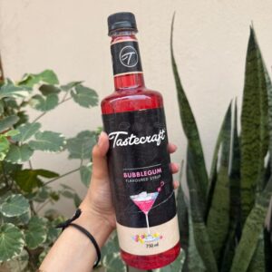 TASTECRAFT BUBBLEGUM FLAVOURED SYRUP - 750 ML PACK