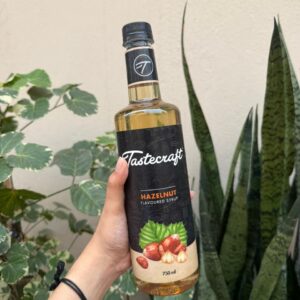 TASTECRAFT HAZELNUT FLAVOURED SYRUP - 750 ML PACK