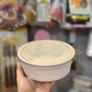 350ML ITC TRANSPARENT LID TUB - PACK OF 10 PCS