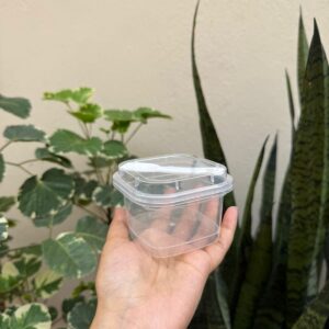 150ML DESSERT CUP WITH SPOON - PACK OF 10 PCS