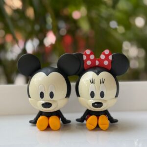 MICKEY MINNIE PAIR SET CAKE FIGURINE