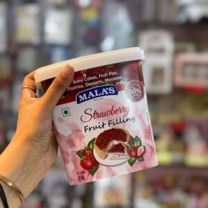 MALA'S STRAWBERRY FRUIT FILLING - 1KG PACK