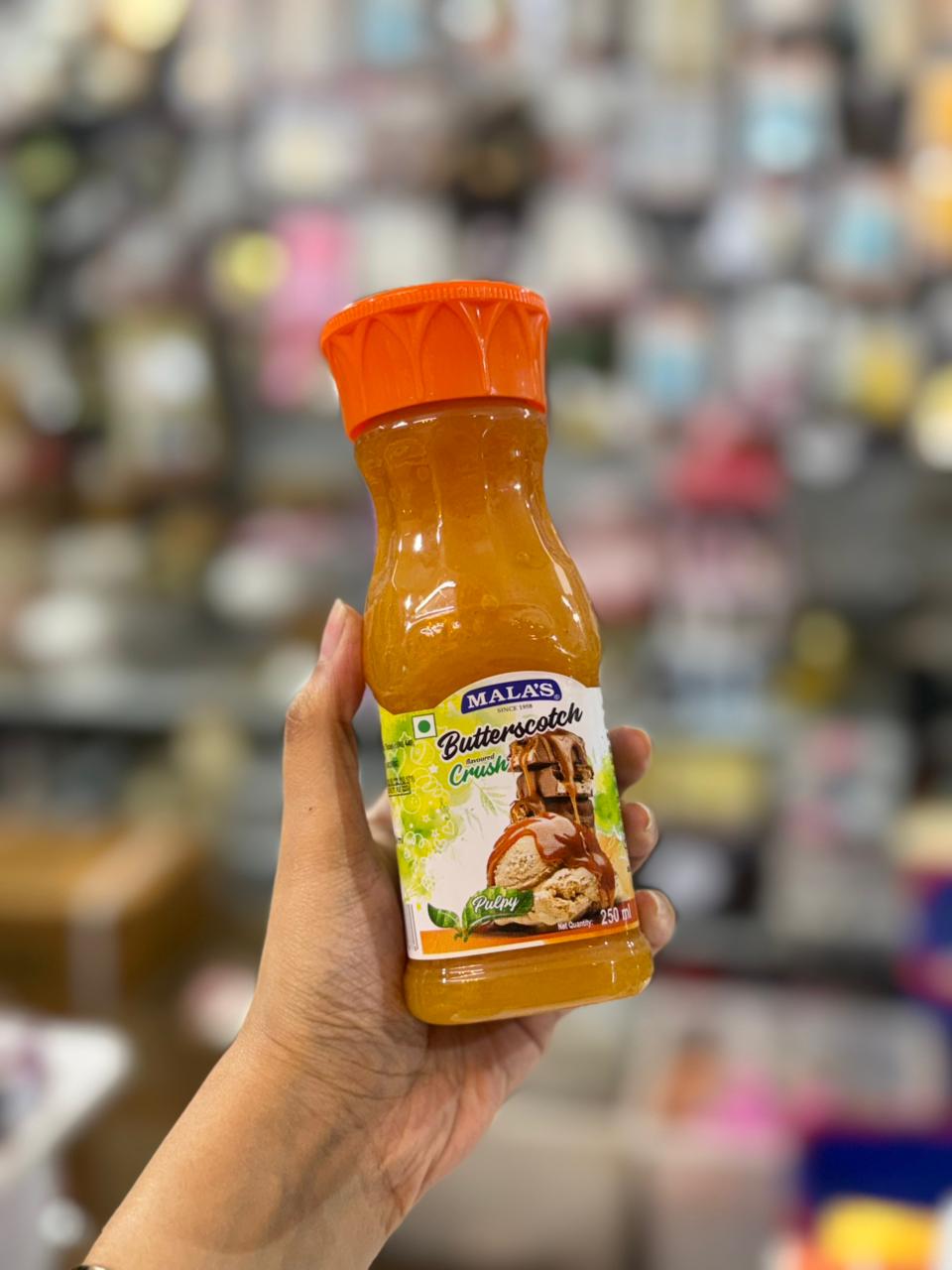 MALA’S BUTTERSCOTCH FLAVOURED CRUSH – 250ML