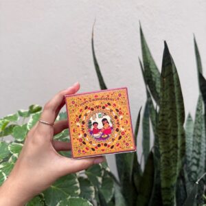 RAKHI SINGLE BROWNIE BOX - RED (3/3/1.75") - PACK OF 10 PCS