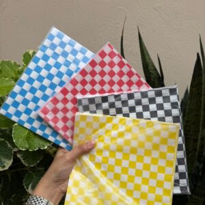 BENTO SHEET - SIZE 7 INCH (COLOUR GIVEN AS PER AVAILABILITY) - PACK OF 100 PCS