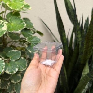 SMALL MOUSSE CUP WITH LID - PACK OF 10 PCS