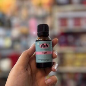 FAB OIL SOLUBLE FLAVOUR - RUM - 20ML