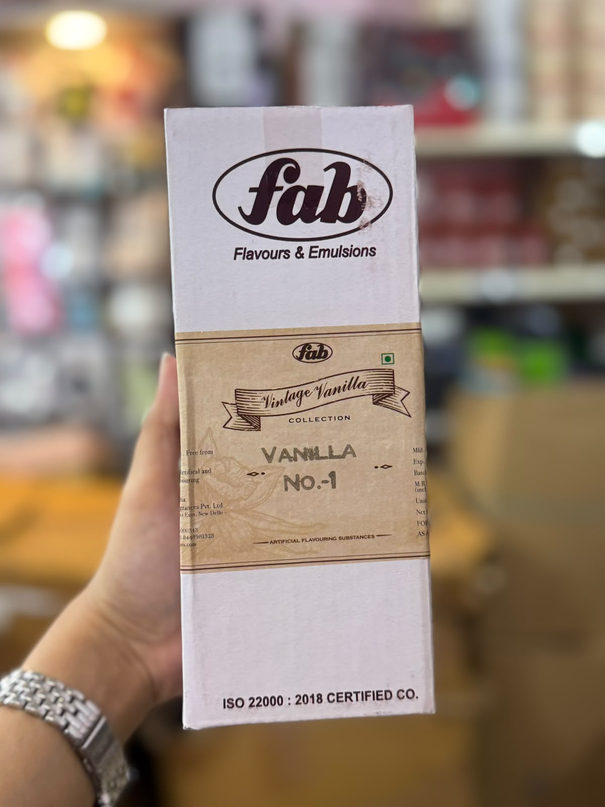 FAB VANILLA NO.1 – 500ML