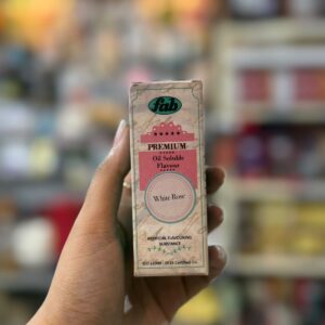 FAB PREMIUM OIL SOLUBLE FLAVOUR - WHITE ROSE - 30ML