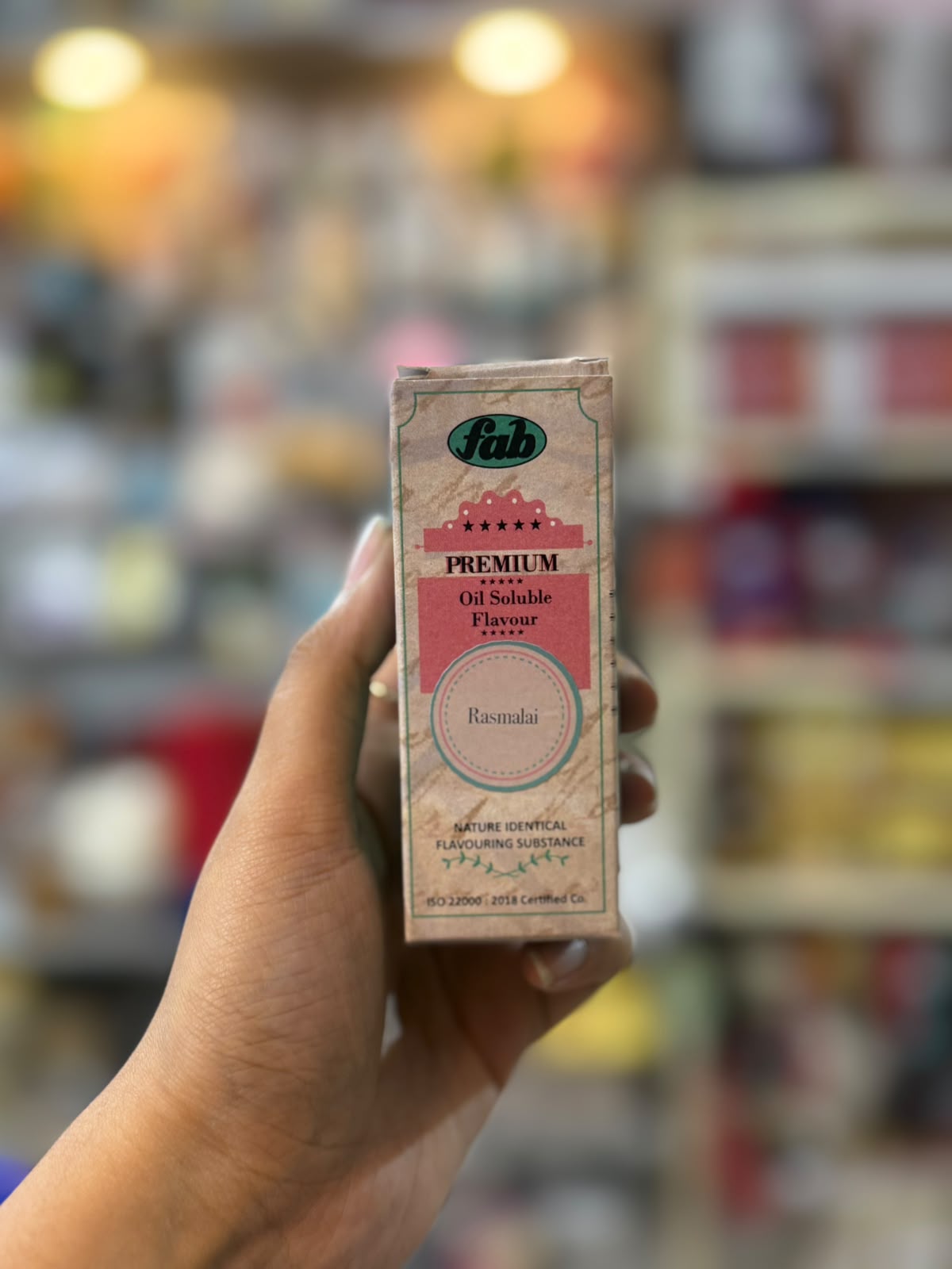 FAB PREMIUM OIL SOLUBLE FLAVOUR – RASMALAI – 30ML